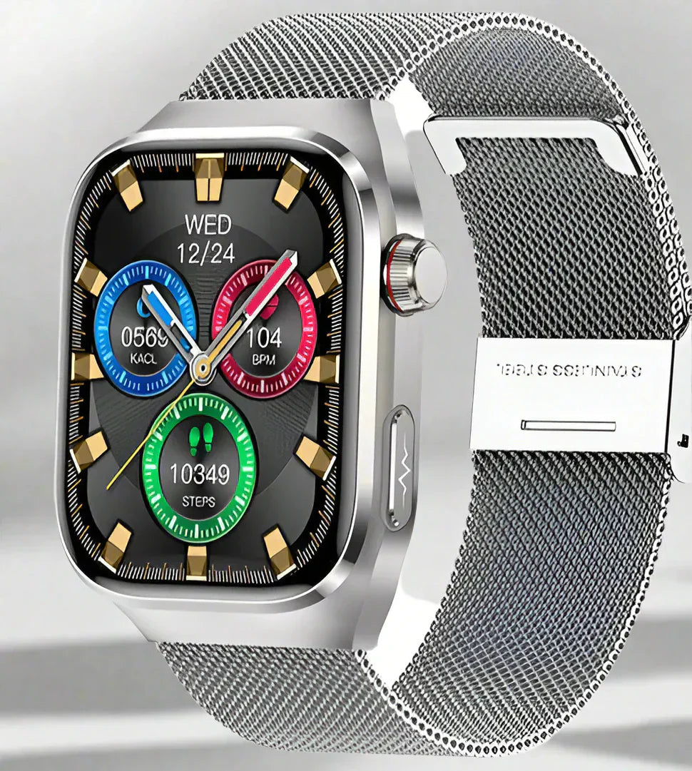 Advanced Health Smartwatch avec EKG, surveillance de la glycémie, tracker de fitness AMOLED-Display-Water-densité de 2,04 pouces 13