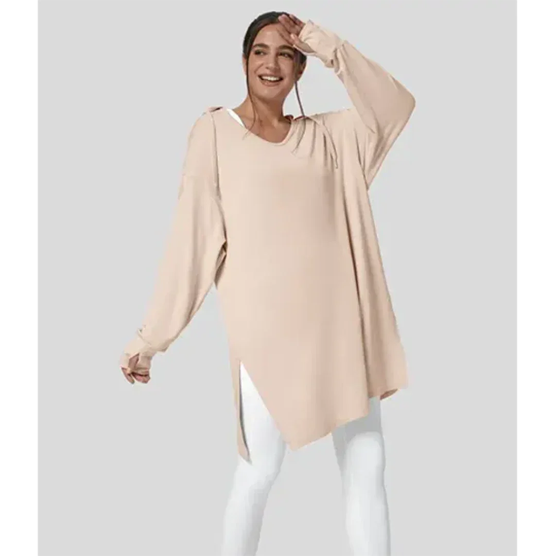 Sophia | Naisten oversize pitkähihainen pusero