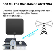 Antenne HDTV numérique à 300 miles avec booster de signal 2