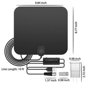 Antenne HDTV numérique à 300 miles avec booster de signal 7