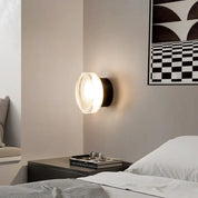 Applique murale ronde élégante avec LED - Noir, 15W Design moderne pour salon et chambre 3