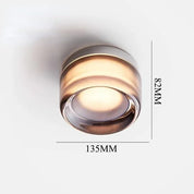 Applique murale ronde élégante avec LED - Noir, 15W Design moderne pour salon et chambre 8