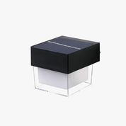 Applique murale solaire d'extérieur – Étanche, économe en énergie, design moderne, IP65, éclairage LED 4 W 5