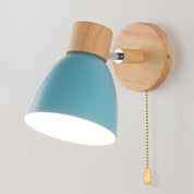 Applique murale suspendue scandinave en bois 3