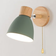 Applique murale suspendue scandinave en bois 4