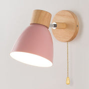 Applique murale suspendue scandinave en bois 5