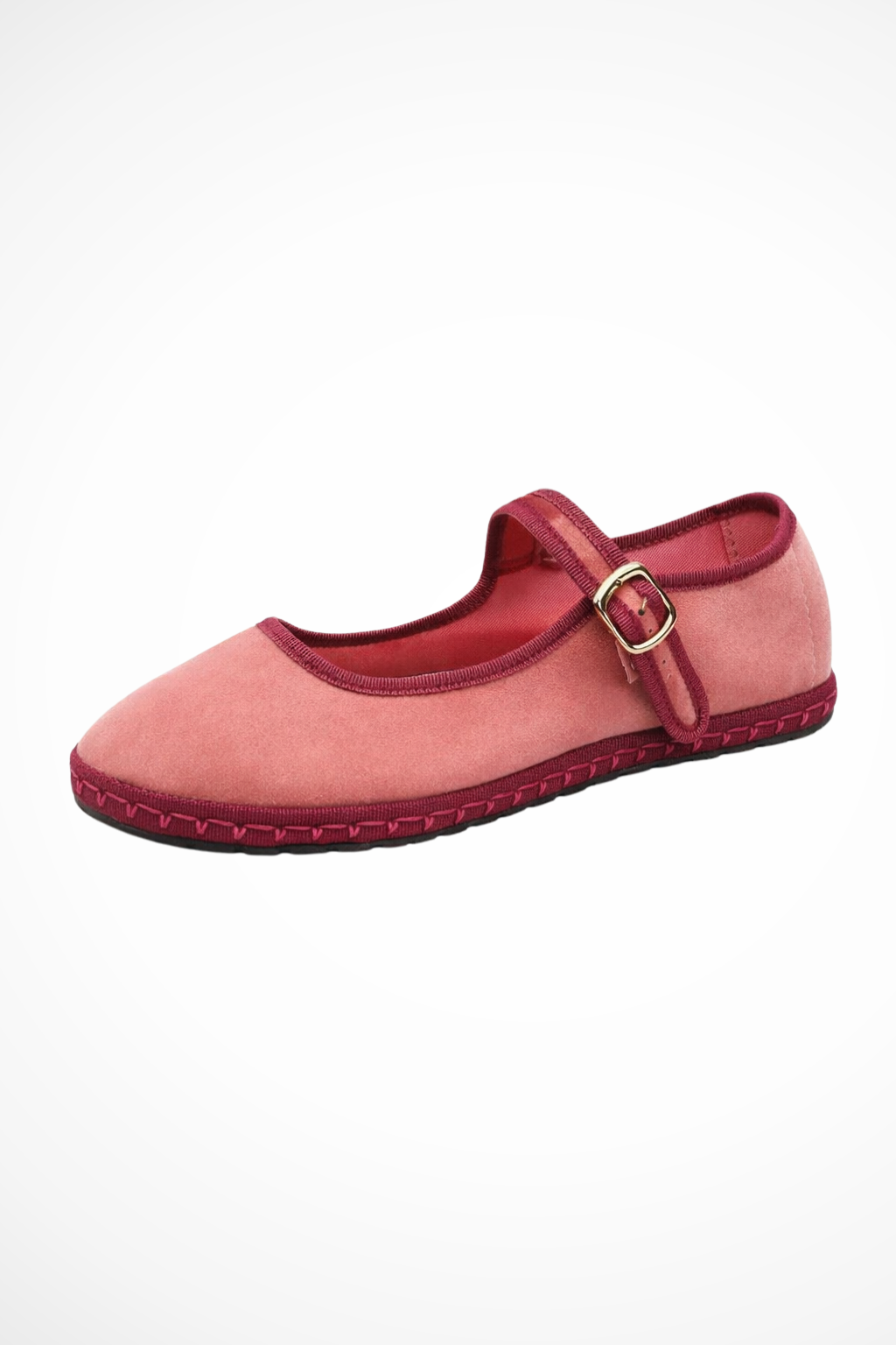 Arch Support Mary Jane Ballet Flats for Women - Round Toe with Buckle Strap 4