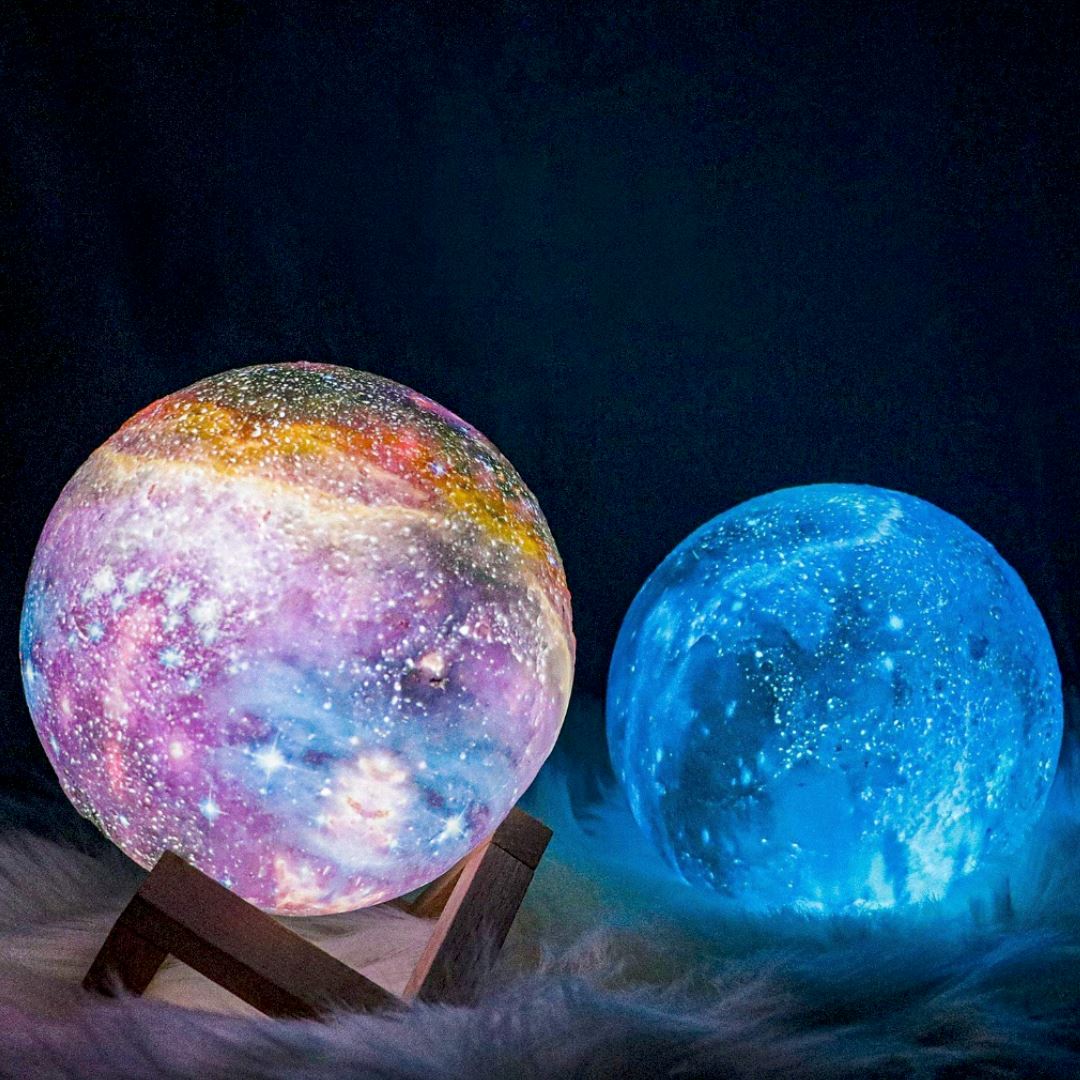 Asteria | Lampe lunaire 3D sans fil 0