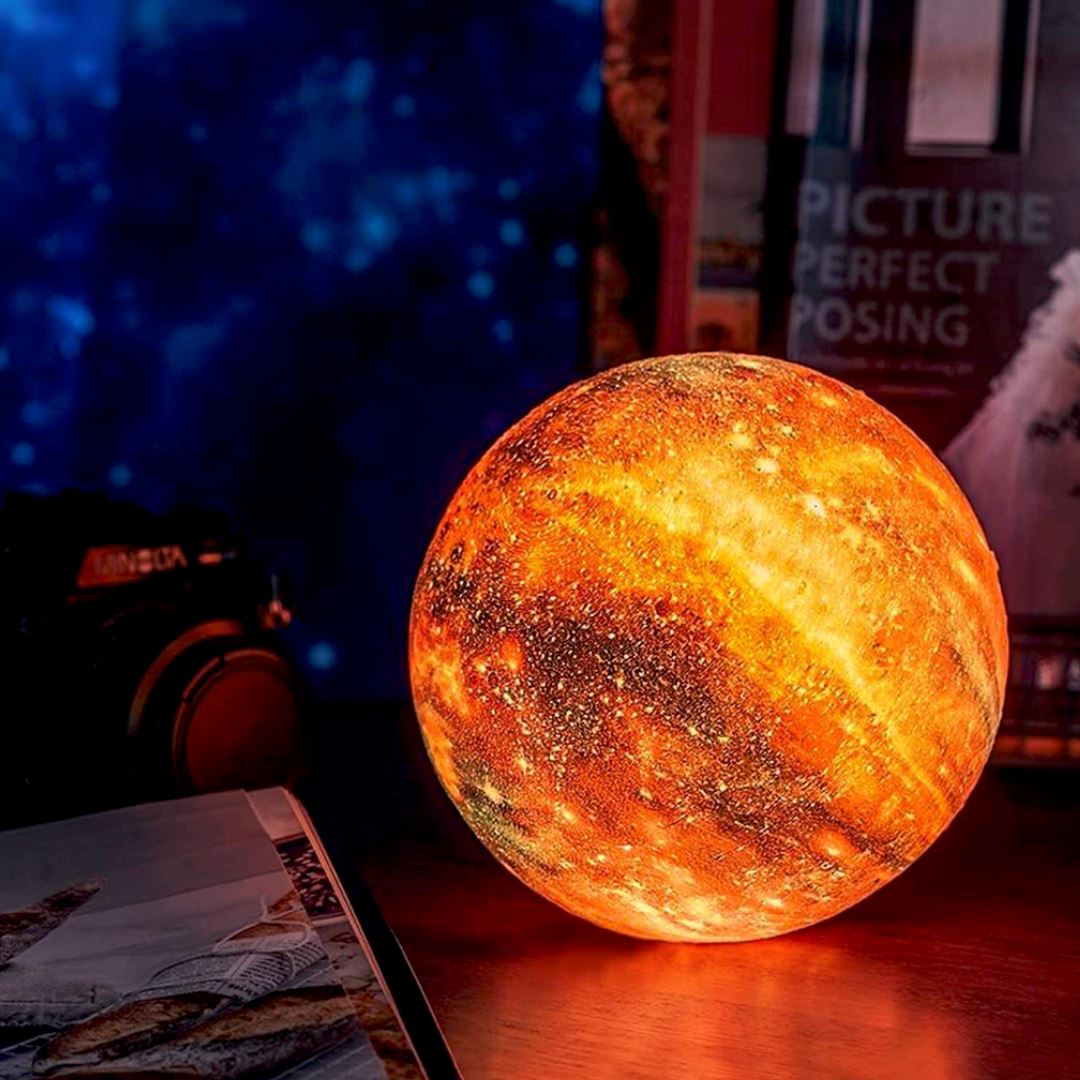 Asteria | Lampe lunaire 3D sans fil 2