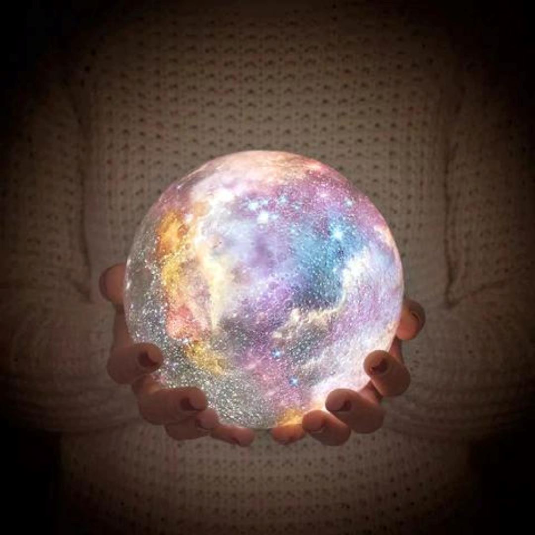 Asteria | Lampe lunaire 3D sans fil 4