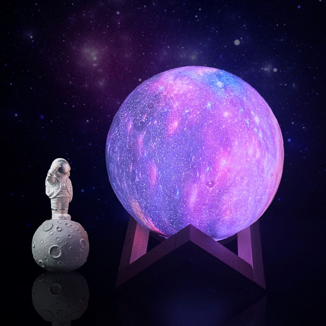 Asteria | Lampe lunaire 3D sans fil 8