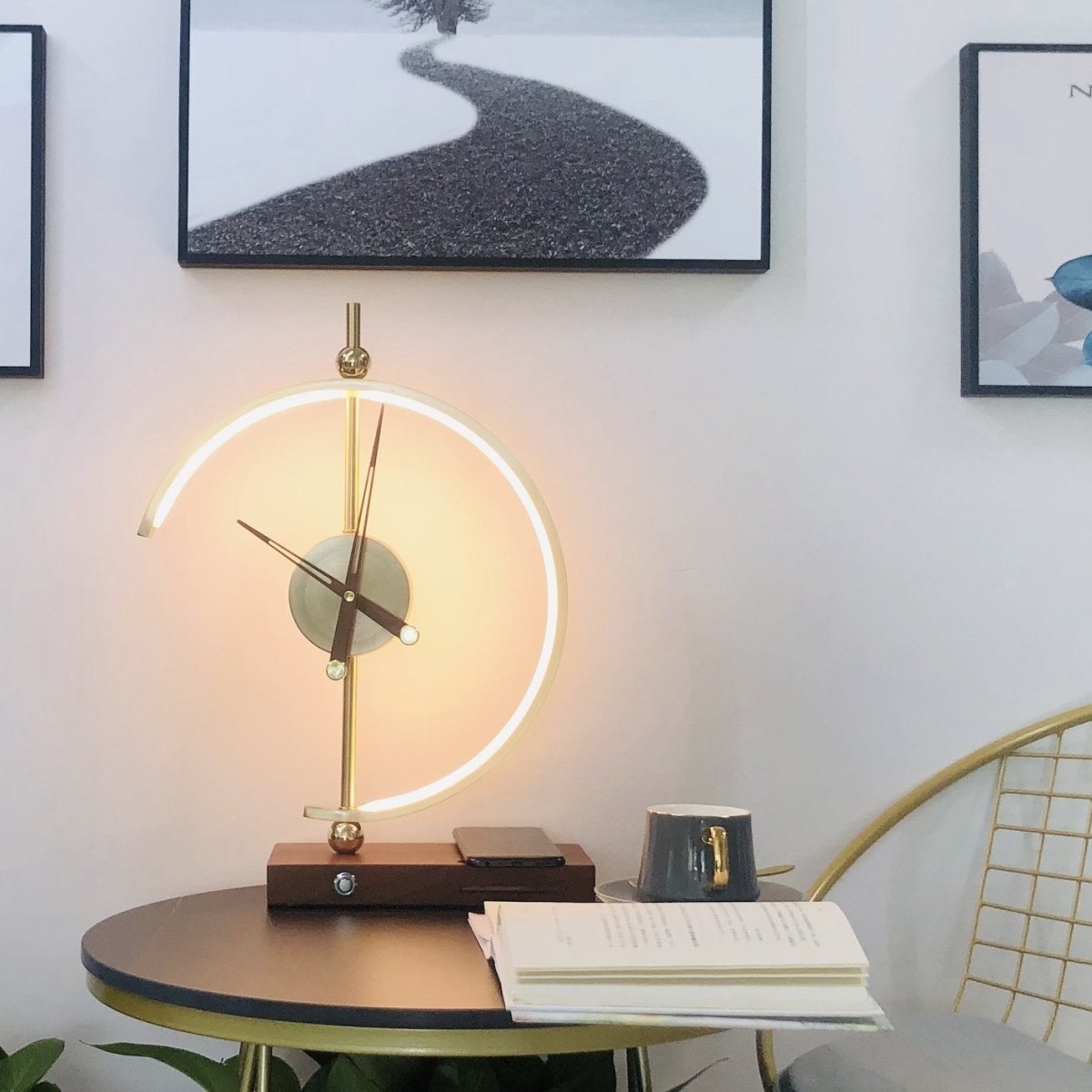 AuraTime™ | Horloge-lampe de luxe et chargeur 3