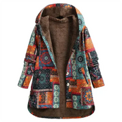 Evaan | Boho-patchwork-huppari lämpimällä vuorella naisille