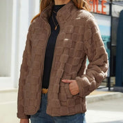 Nikki | Short and stylish fleece jacket for a trendy look