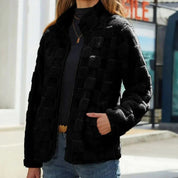 Nikki | Short and stylish fleece jacket for a trendy look