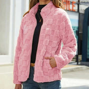 Nikki | Short and stylish fleece jacket for a trendy look