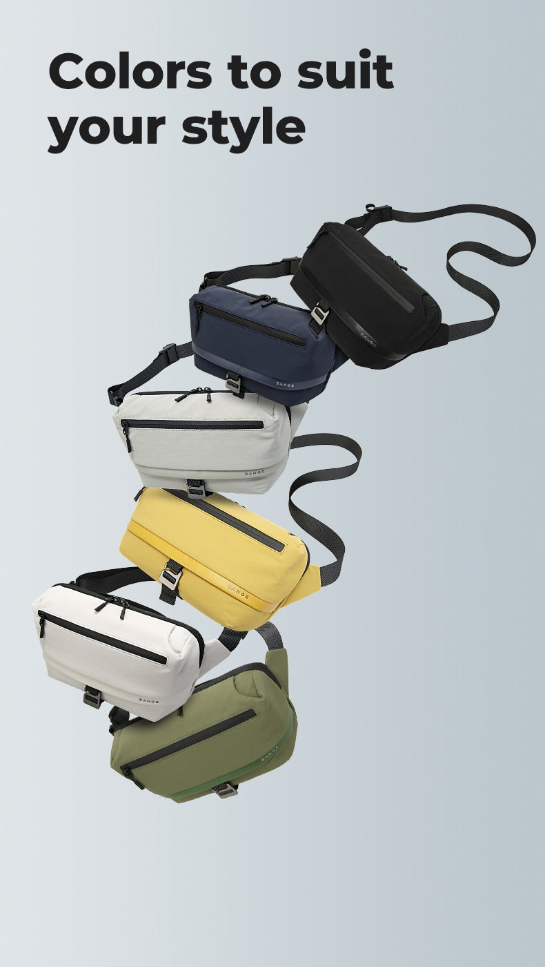 BANGE 2025 Sac bandoulière ultraléger et imperméable pour les explorateurs urbains 3