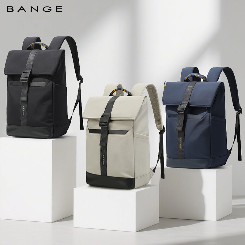 BANGE NEWS Sac à dos imperméable et léger à enroulement pour le chemin de l'école 0