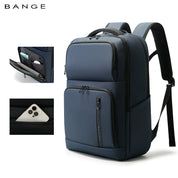 BANGE Nouveau sac à dos d'école de commerce imperméable et organisé 10