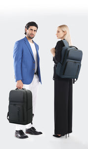 BANGE Nouveau sac à dos d'école de commerce imperméable et organisé 3