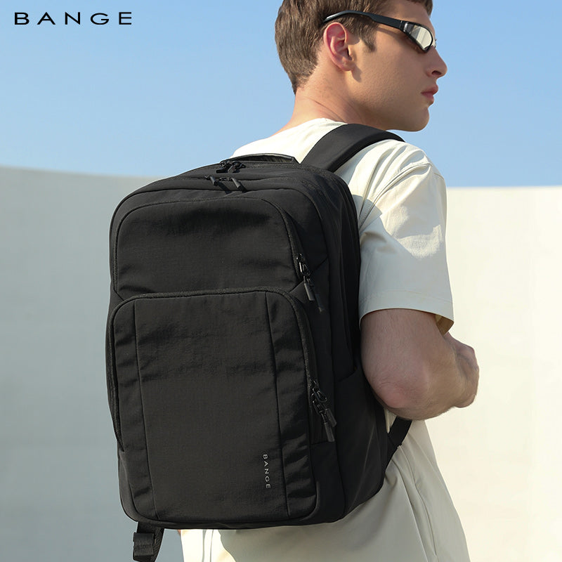 BANGE Nouveau sac à dos de voyage imperméable, souple et léger pour étudiant, décontracté, pour ordinateur portable 0
