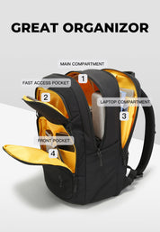 BANGE Nouveau sac à dos de voyage imperméable, souple et léger pour étudiant, décontracté, pour ordinateur portable 3