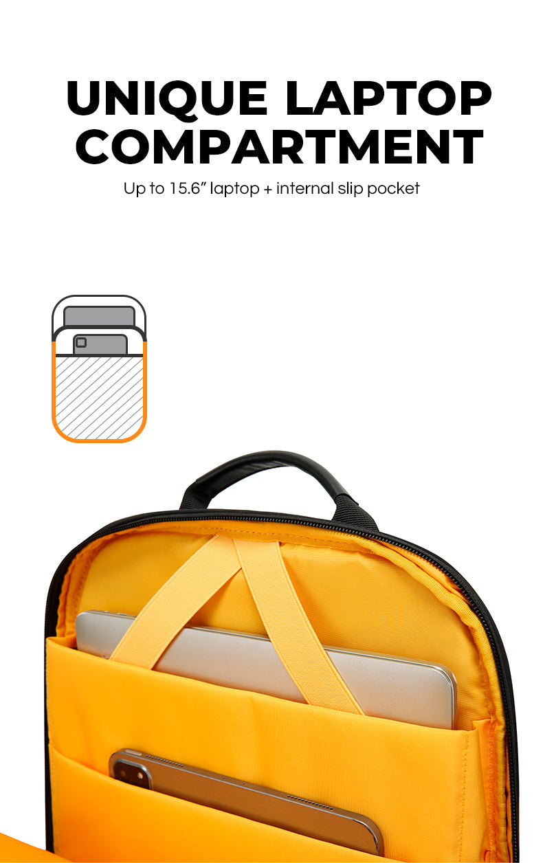 BANGE Nouveau sac à dos de voyage imperméable, souple et léger pour étudiant, décontracté, pour ordinateur portable 4