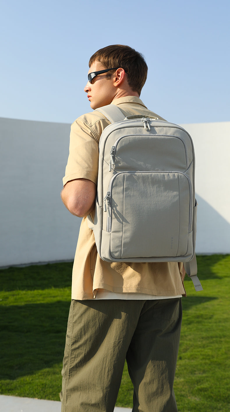 BANGE Nouveau sac à dos de voyage imperméable, souple et léger pour étudiant, décontracté, pour ordinateur portable 7