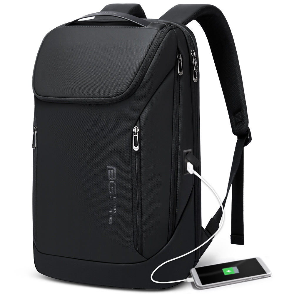 BANGE Nouveau sac à dos pour ordinateur portable 15,6 pouces pour hommes et femmes 0