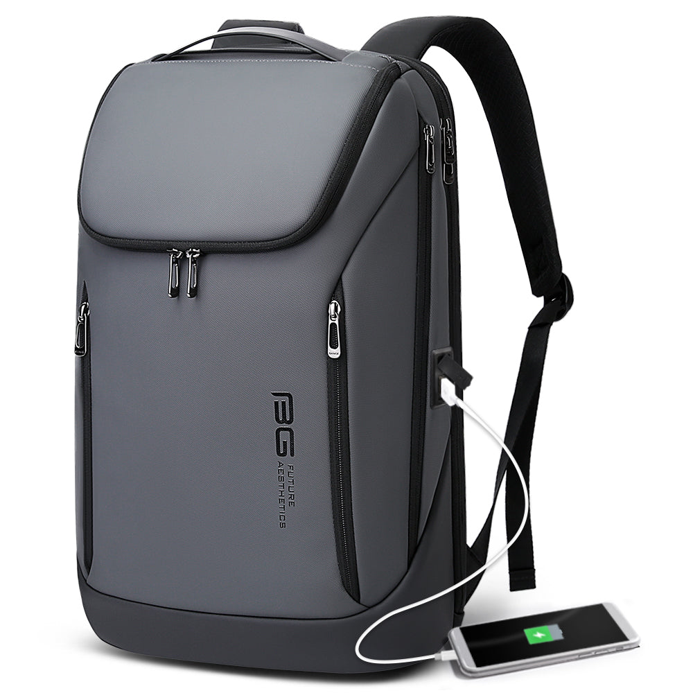 BANGE Nouveau sac à dos pour ordinateur portable 15,6 pouces pour hommes et femmes 7
