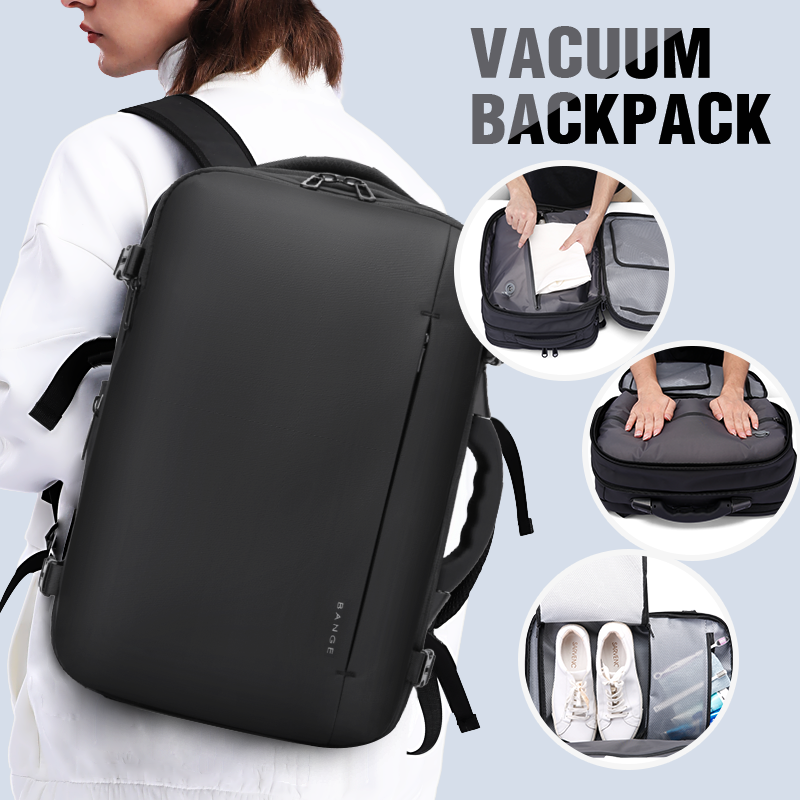 BANGE Sac à dos étanche pour ordinateur portable 50 L avec serrure TSA et port USB 0