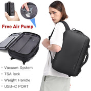 BANGE Sac à dos étanche pour ordinateur portable 50 L avec serrure TSA et port USB 1