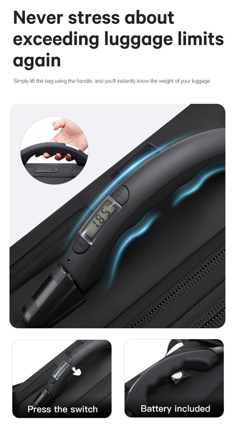 BANGE Sac à dos étanche pour ordinateur portable 50 L avec serrure TSA et port USB 6