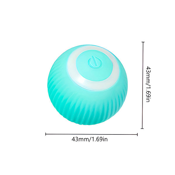 Balle interactive pour animaux de compagnie, roule automatiquement 5