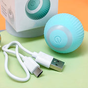 Balle interactive pour animaux de compagnie, roule automatiquement 6