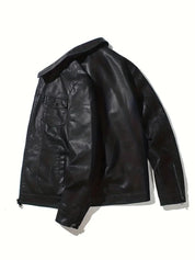 Bernardo | Veste de moto classique pour homme | Noir 2