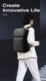 Best-seller BANGE : Sac à dos fin et étanche pour ordinateur portable 15,6 pouces, idéal pour le travail et l'école 2