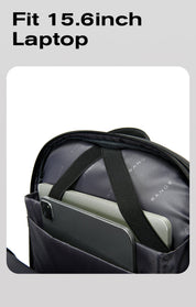 Best-seller BANGE : Sac à dos fin et étanche pour ordinateur portable 15,6 pouces, idéal pour le travail et l'école 6