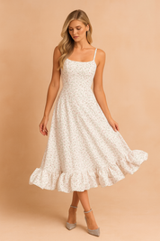 Blouse Femme Boho Élégante en Tissu Léger avec Volants 1