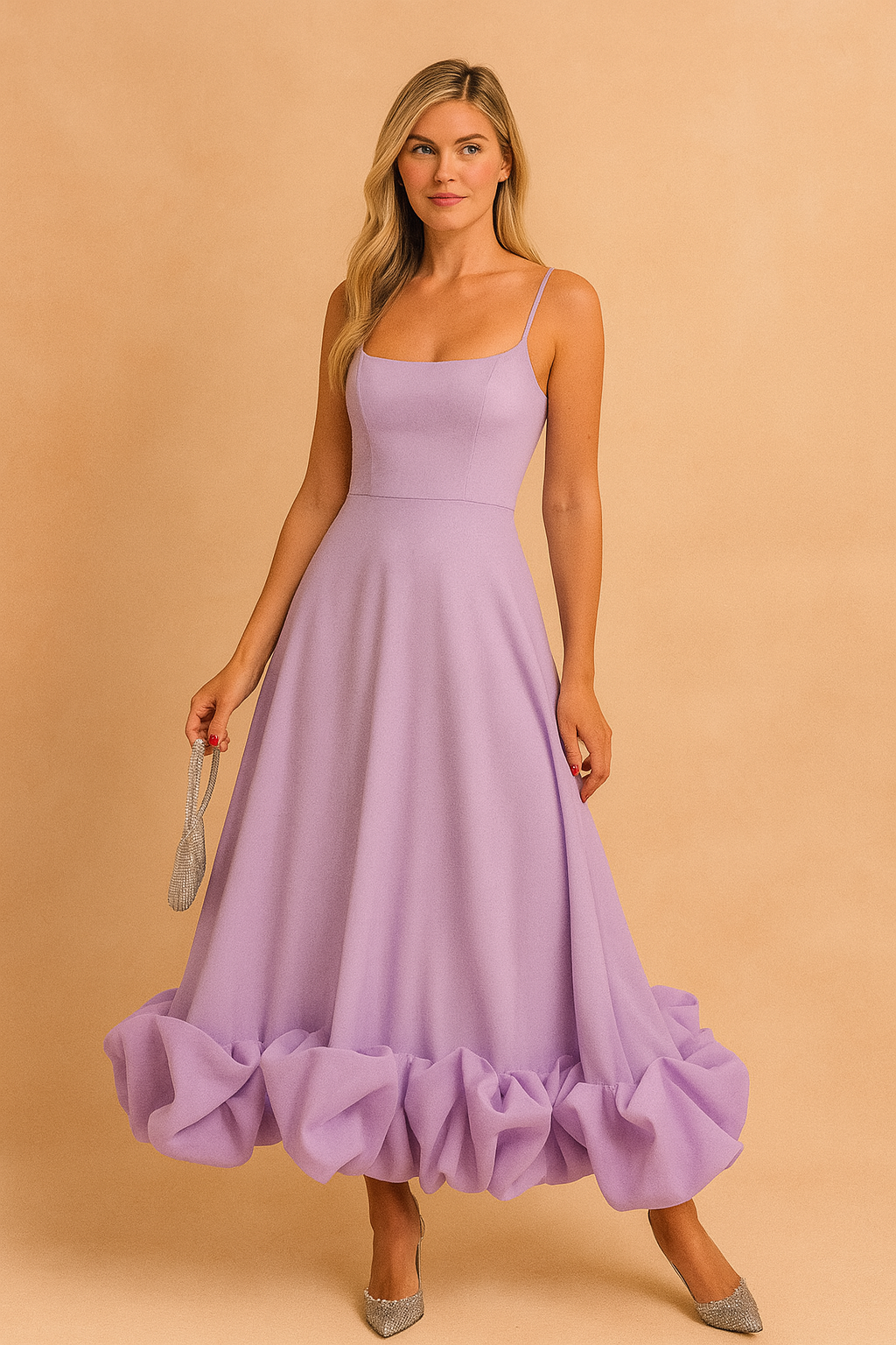 Blouse Femme Boho Élégante en Tissu Léger avec Volants 3