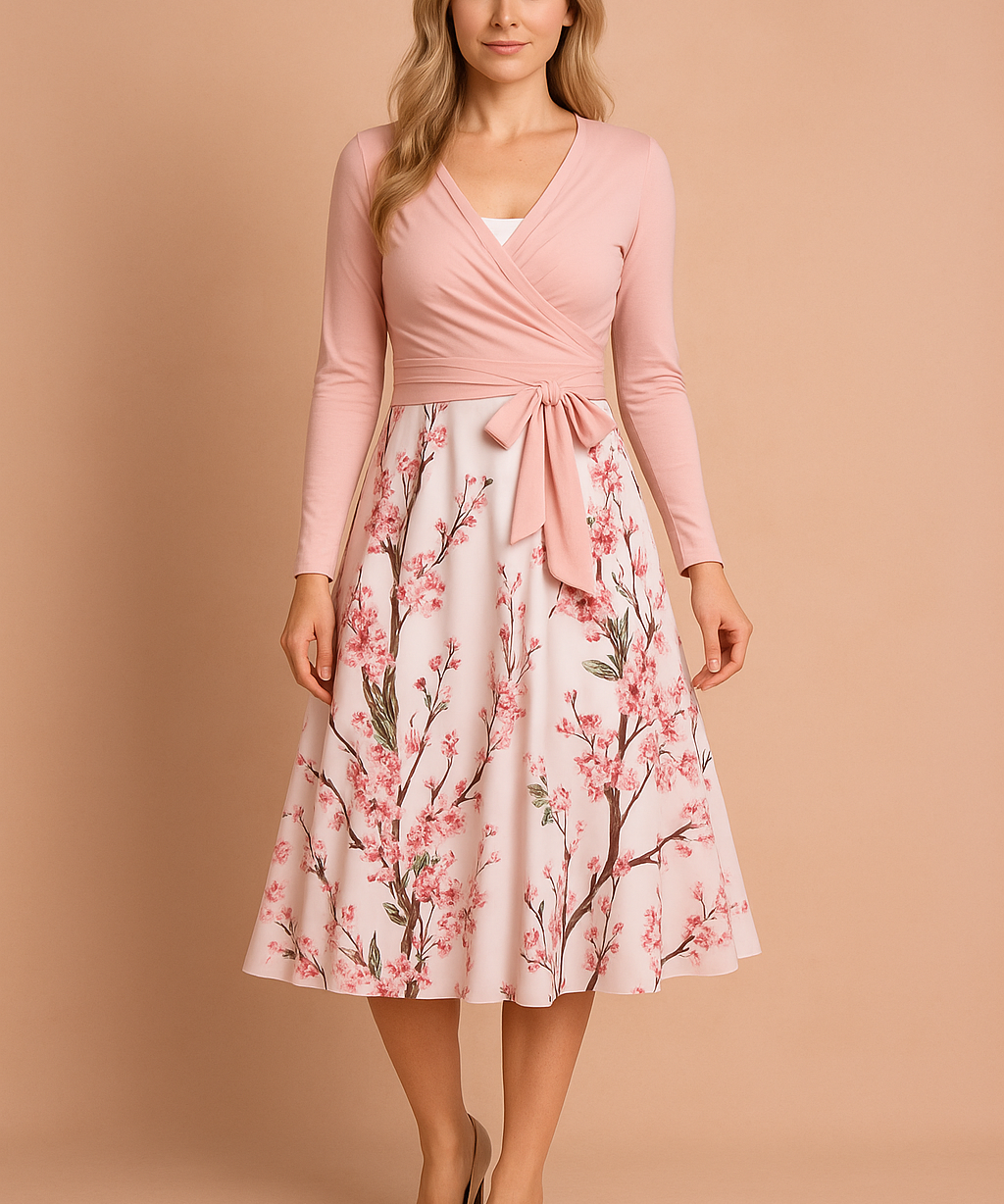 Blouse Femme Élégante avec Liens Tendance Polyester 0