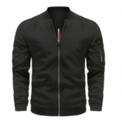 Blouson aviateur classique zippé pour homme 1