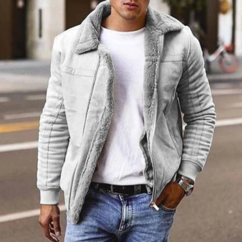 Blouson aviateur vintage pour homme | Chaud 2