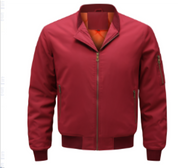 Blouson aviateur zippé pour homme | Chaud 3