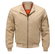 Blouson aviateur zippé pour homme | Chaud 4