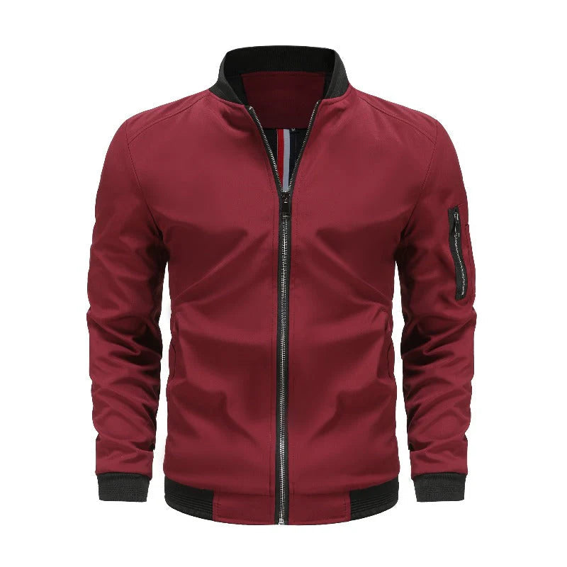 Blouson aviateur zippé pour homme | Hiver 1