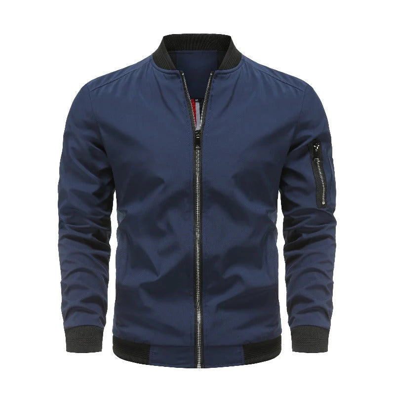 Blouson aviateur zippé pour homme | Hiver 2