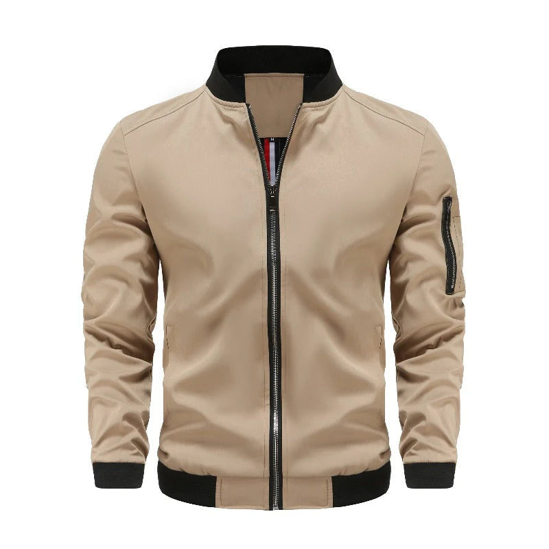 Blouson aviateur zippé pour homme | Hiver 3