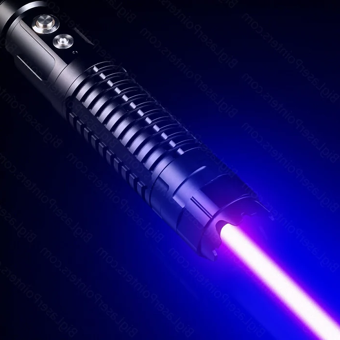 Blue bleu haute puissance laser tactique - lampes de poche de qualité militaire 0