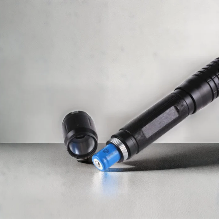 Blue bleu haute puissance laser tactique - lampes de poche de qualité militaire 3